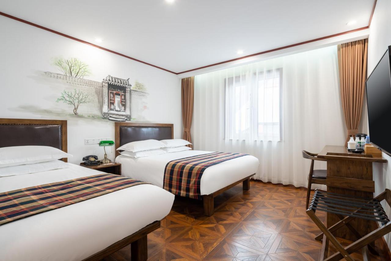 Time Traveller Hotel -15 Minutes Walk To Tian 'Anmen Square,Near Forbidden City ,Chairman Mao Memorial Hall ,Temple Of Heaven,Wangfujing Walkway, Many Museums Nearby,Feel Old Beijing Culture Luaran gambar