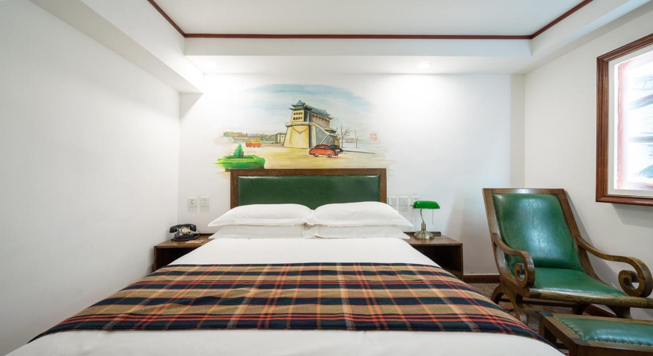 Time Traveller Hotel -15 Minutes Walk To Tian 'Anmen Square,Near Forbidden City ,Chairman Mao Memorial Hall ,Temple Of Heaven,Wangfujing Walkway, Many Museums Nearby,Feel Old Beijing Culture Luaran gambar